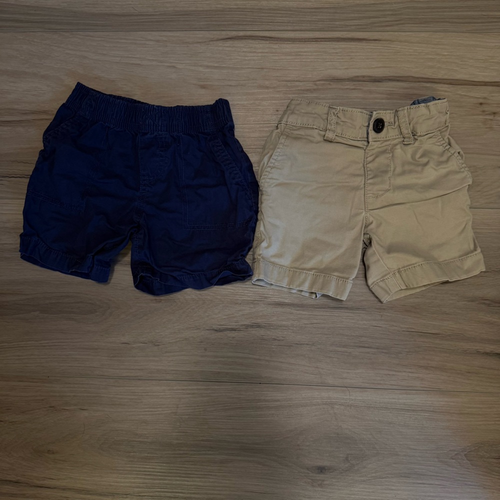 OshKosh B'gosh Navy and Khaki Boys' Short Set